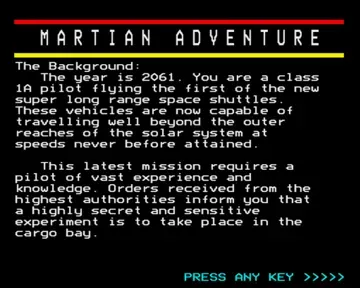 Martian Adventure (19xx)(-)[h TSTH]